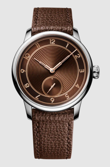 LOUIS ERARD X THE HOROPHILE LA PETITE SECONDE METROPOLIS LOUIS ERARD X THE HOROPHILE TOBACCO 34248AA66.BVA151 Replica watch